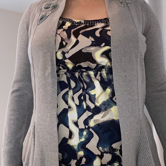 Ann Taylor Navy Sleeveless Top - Picture 8 of 8
